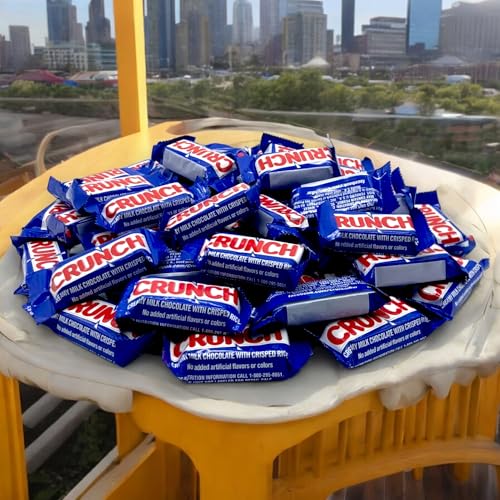 Nestle Crunch Mini Bars -1.5 lbs Individually Wrapped Crunchy Ba...