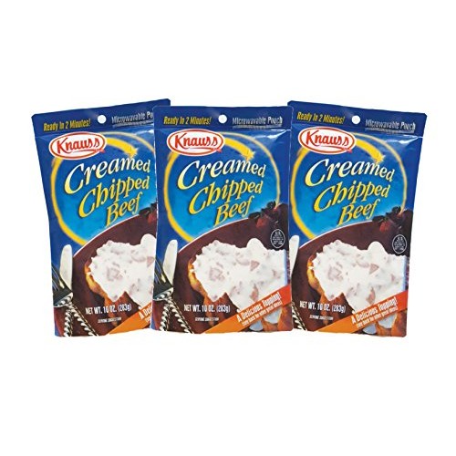 Knauss Creamed Chipped Beef 3 Pack, 10Oz. Each