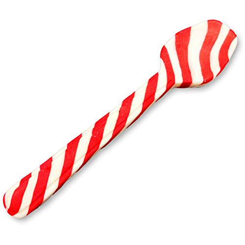 Candy Cane Spoons Peppermint Flavored - Edible Hot Chocolate Cof