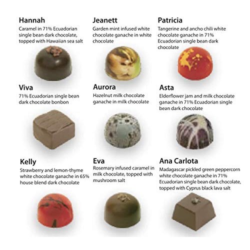 Knipschildt Chocolatier Signature Collection Truffles 12 Piece Box