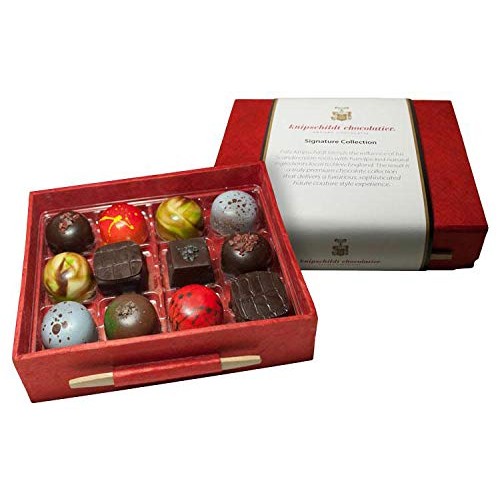 Knipschildt Chocolatier Signature Collection Truffles 12 Piece Box