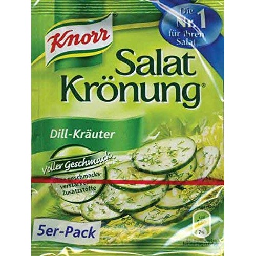 From Germany Knorr Salat Kronung Dill-Krauter Salad Herbs and Di...