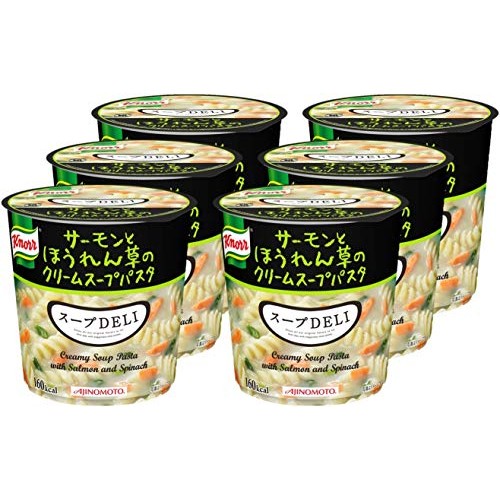 Ajinomoto Knorr Soup Deli Salmon And Spinach Cream Soup Pasta 40