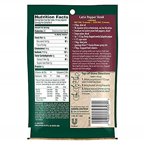 Gravy Mix Classic Brown - 1.2Oz [Pack Of 6]