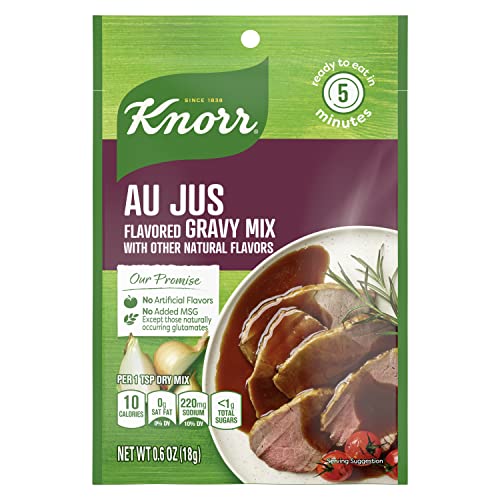 Knorr Gravy Mix, Au Jus, 0.6 Ounce Pack Of 1