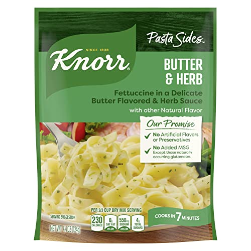 Knorr Pasta Sides, Butter &Amp; Herb, 4.4 Oz