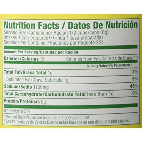 Knorr Chicken Flavor Bouillon Cubes, 43.45 Ounce