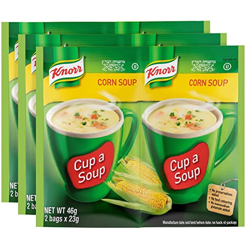 Knorr Corn Soup Mix 1.52oz 3x2 Packs for 6 Pouches Total| Deli...