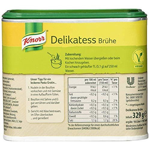 Knorr Delikatess Brühe 16 l