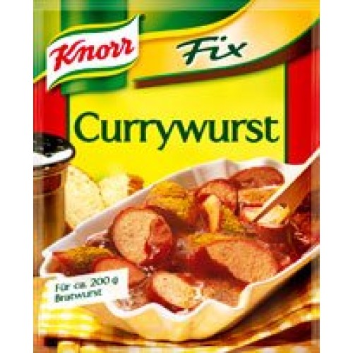 Knorr Fix For Curry Sausage - Sauce Mix 1 Pc