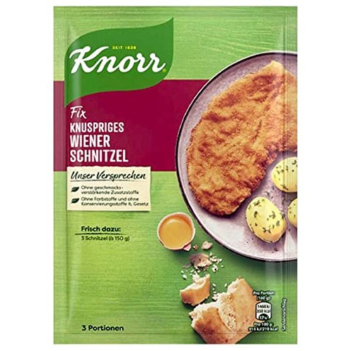 Knorr Fix Knuspriges Wiener Schnitzel Crispy Wiener Schnitzel ...