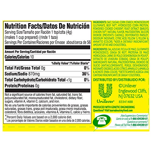 Knorr Granulated Bouillon, Chicken, 7.9 Oz