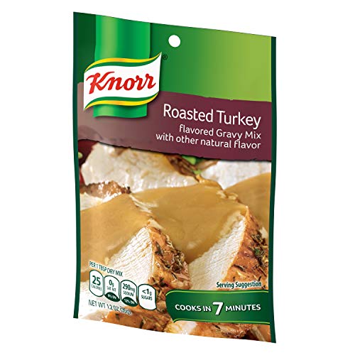 Knorr Gravy Mix, Roasted Turkey 1.2 Oz Pack Of 24