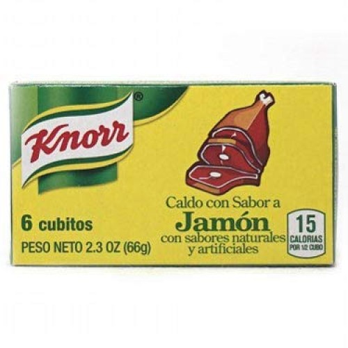 Knorr Ham Flavored Bouillon Cubes 6 Count - Pack Of 1