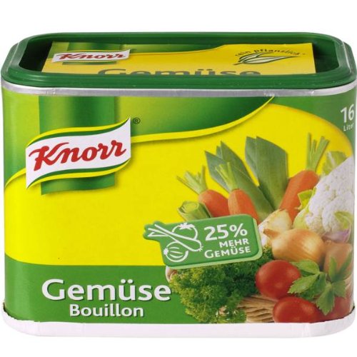 Knorr Instant Vegetable Bouillon Gemuse Bouillon - Pack Of 2