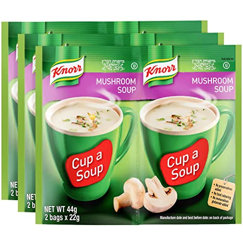 Knorr Mushroom Soup Mix 1.52oz 3x2 Packs for 6 Pouches Total| ...
