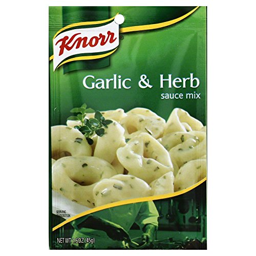 Knorr Pasta Sauces Garlic Herb Sauce Mix 1.6 Ozpack Of 6