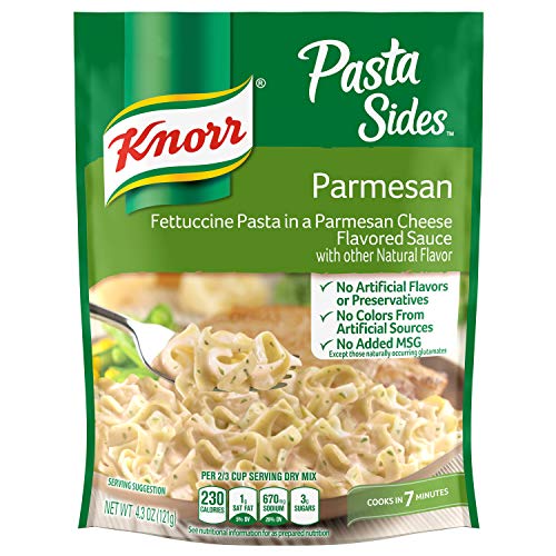 Knorr Pasta Sides Pasta Side Dish, Parmesan 4.3 Oz Pack Of 8