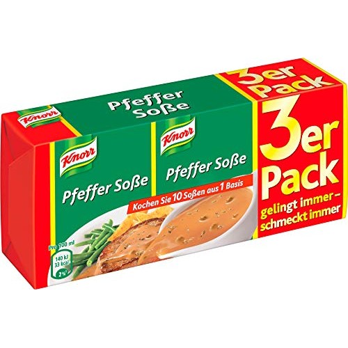 Knorr Pepper Sauce 3-Pack