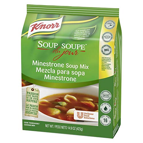 Knorr Professional Soup Du Jour Minestrone Soup Mix Vegetarian,