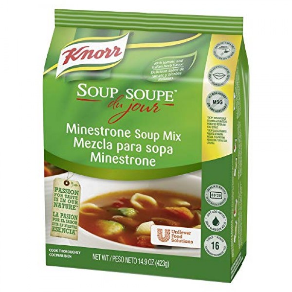 Knorr Professional Soup du Jour Minestrone Soup Mix Vegetarian