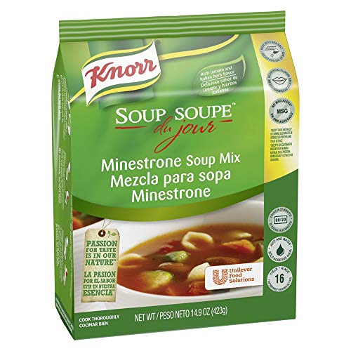 Knorr Professional Soup Du Jour Minestrone Soup Mix Vegetarian,
