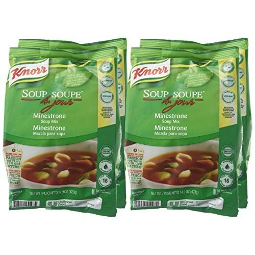 Knorr Professional Soup Du Jour Minestrone Soup Mix Vegetarian,