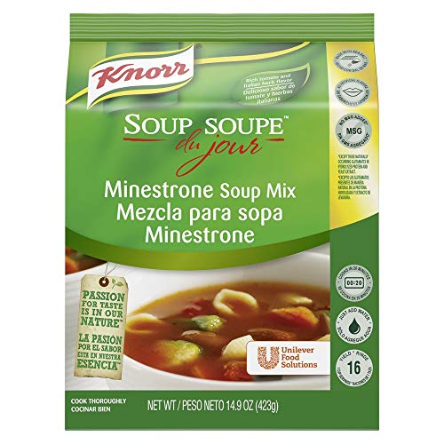 Knorr Professional Soup Du Jour Minestrone Soup Mix Vegetarian,