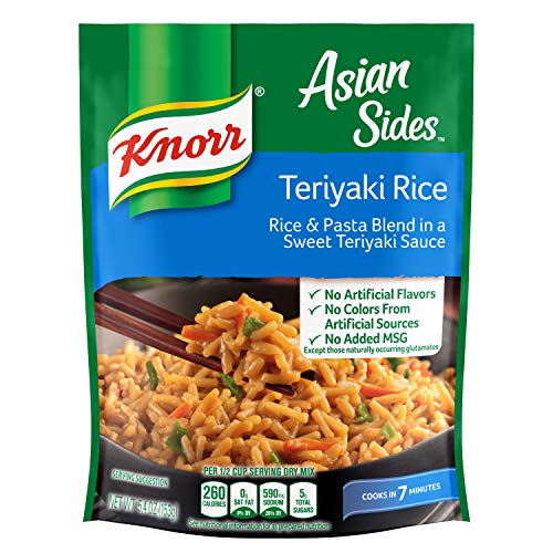 Knorr Rice Side Dish, Asian Teriyaki, 5.4 Oz Pack Of 8