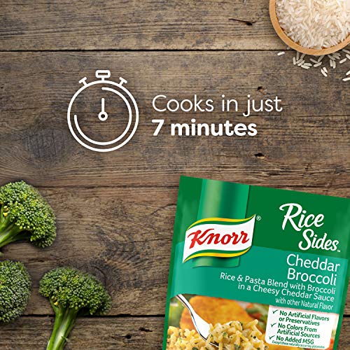 Knorr Rice Side Dish, Cheddar Broccoli, 5.7 Oz
