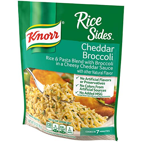 Knorr Rice Side Dish, Cheddar Broccoli, 5.7 Oz