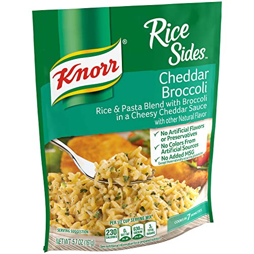 Knorr Rice Side Dish, Cheddar Broccoli, 5.7 Oz