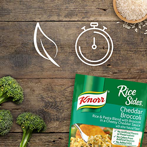 Knorr Rice Side Dish, Cheddar Broccoli, 5.7 Oz