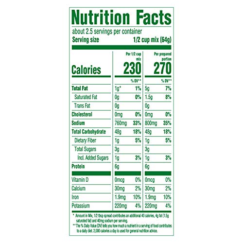 Knorr Rice Side Dish, Herb &Amp; Butter, 5.4 Oz