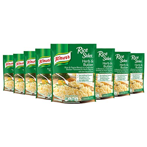 Knorr Rice Side Dish, Herb &Amp; Butter, 5.4 Oz, Pack Of 8 Knorr Rice Side Dish, Herb &Amp; Butter, 5.4 Oz, Pack Of 8