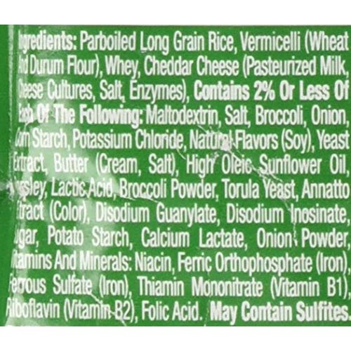 Knorr Rice Sides Dish, Cheddar Broccoli, 5.7 Oz, Pack Of 4