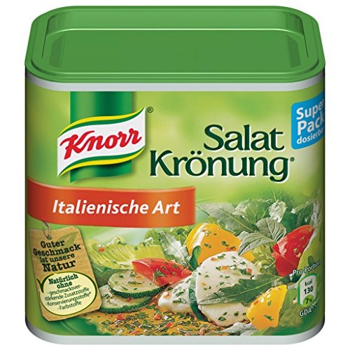 Knorr Salat Kroenung Italian Art Vinaigrette Mix- Container For