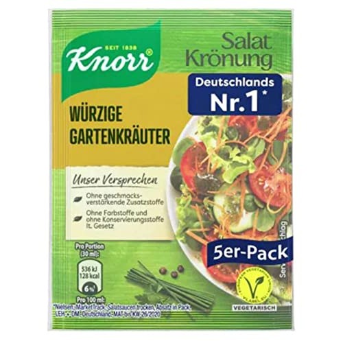 Knorr Salat Kroenung Wuerzige Gartenkraeuter Savory Garden Herb...