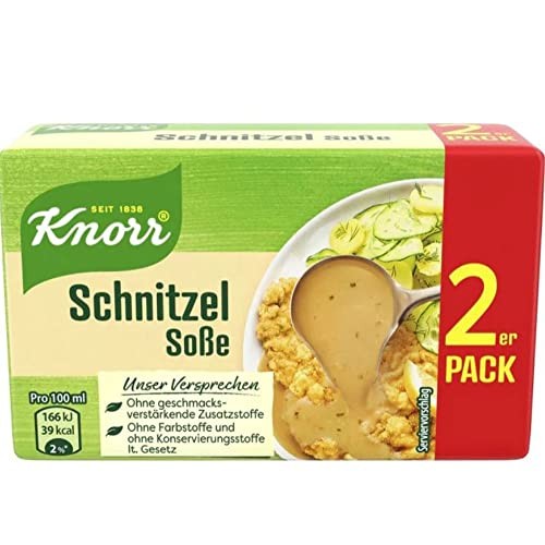 Knorr - Schnitzel Sosse Schnitzel Sauce 2-Pack 500 ml 2 x 250...