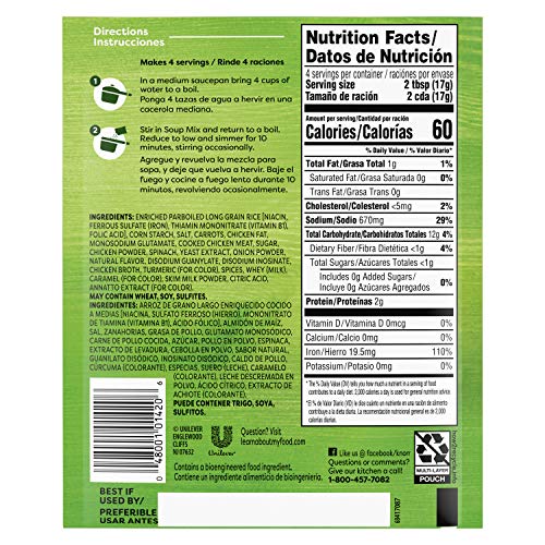 Knorr Sopa Mexicana/Dry Soup Mix For A Warm Bowl of Soup or Simp...