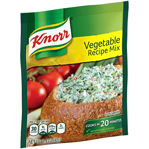 Knorr Recipe Mix, Vegetable, 1.4 Oz Pack Of 12