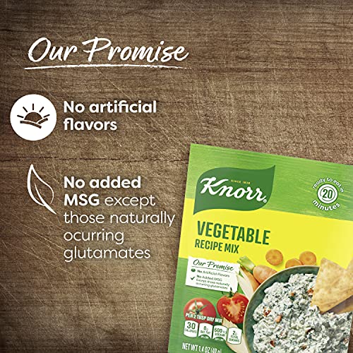 Knorr Recipe Mix, Vegetable, 1.4 Oz Pack Of 12