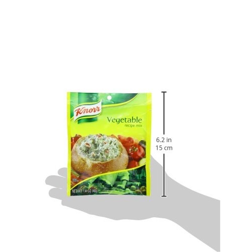 Knorr Recipe Mix, Vegetable, 1.4 Oz Pack Of 12