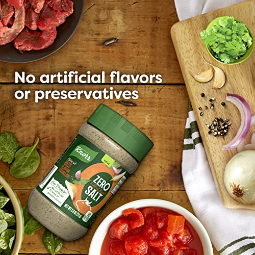 Knorr Zero Salt Powder Bouillon For Sauces, Gravies And Soups, N...