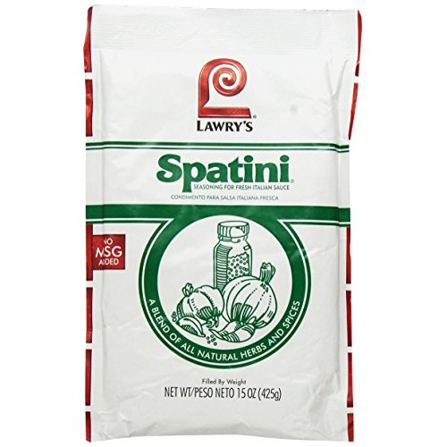 Spatini Spaghetti Sauce And Seasoning Mix, 15-Ounce Packages Pa