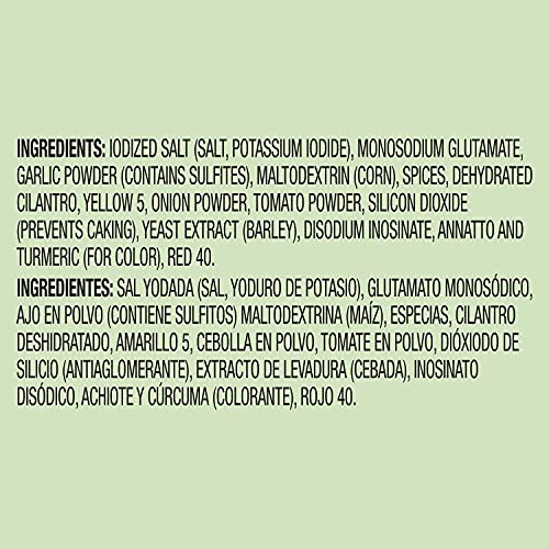 Knorr Sazon Seasoning, Garlic, Onion, Annatto &Amp; Cilantro, 2.8 Oz