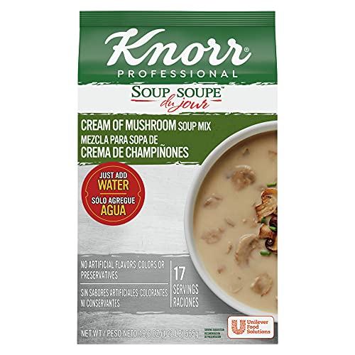 Knorr Soup Du Jour Mix Cream Of Mushroom 19.6 Oz, Pack Of 4