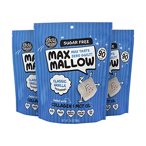 Know Brainer Max Mallow Classic Vanilla | Guilt-Free &Amp; Zero Suga