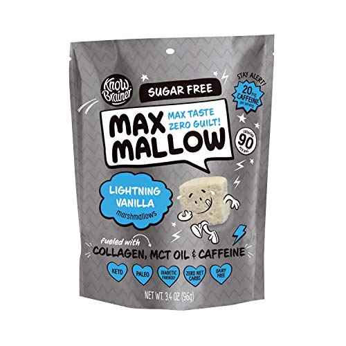 Know Brainer Max Mallow Lightning Vanilla | Guilt-Free &Amp; Zero Su