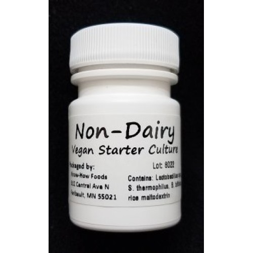 Vegan Non-Dairy Yogurt Starter 15 Gal - Culture Up To 15 Gal O